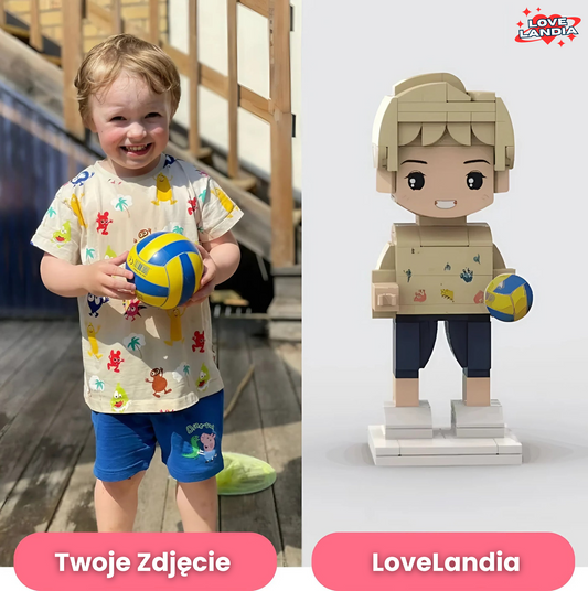 LoveLandia™ 🧱 Spersonalizowane Klocki – Twój Wyjątkowy Mini Model